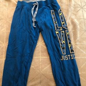 Justice girls sweats